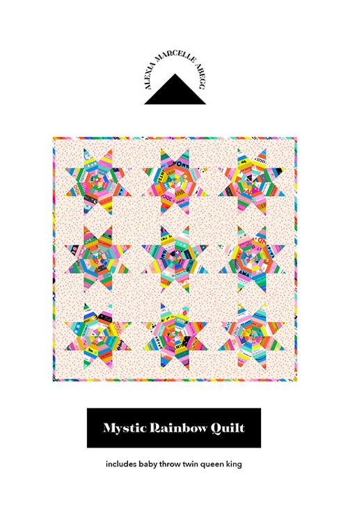 Mystic Rainbow Quilt Pattern G AMA 108 by Alexia Marcelle