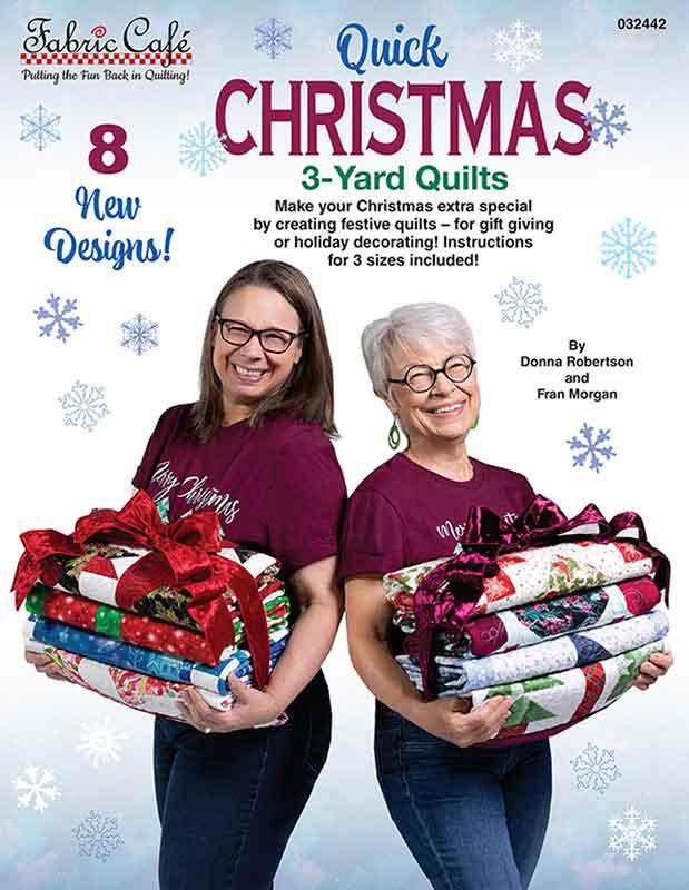Quick Christmas 3-Yard Quilts Book FC 032442 by Fabric Cafe