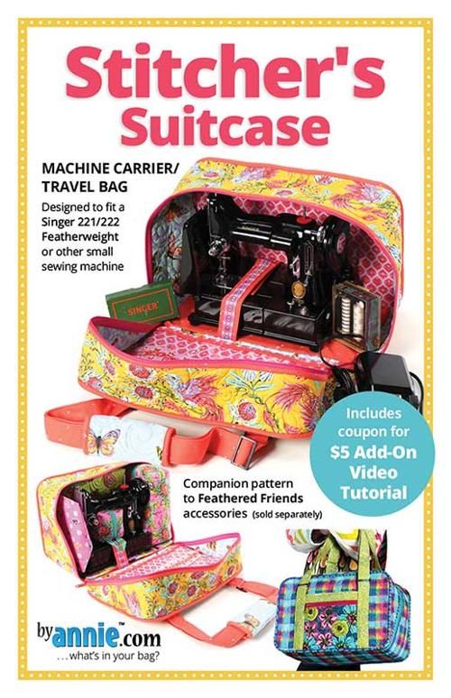 Stitcher's Suitcase Pattern PBA 319 Patterns By Annie