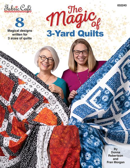 The Magic of 3-Yard Quilts Book FC 032243 by Fabric Cafe