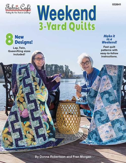 Weekend 3-Yard Quilts Book FC 032641 by Fabric Cafe