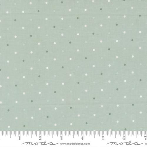 108" Wide Back Magic Dot Robins Egg 108026 64 by Lella Boutique for Moda