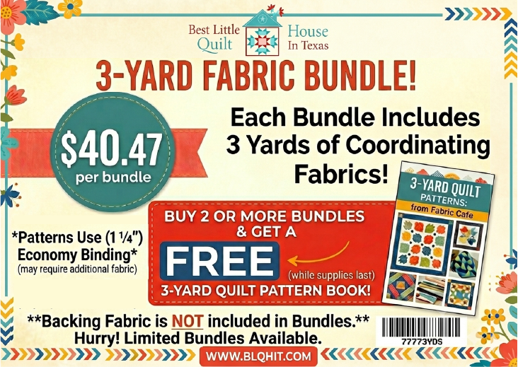 3 Yard Bundle Precuts