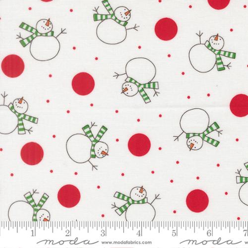 Snow Time Winter White 22501 11 by Me And My Sister Designs for Moda
