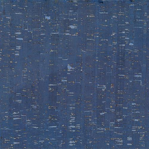 Cork Fabric 18"x15" Blue/Silver BPC 98 04 Belagio Enterprises