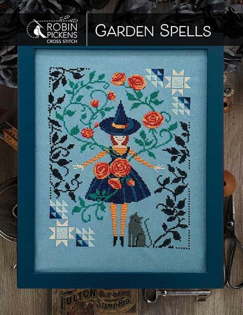 Garden Spells Cross Stitch G RPCSP GS444 by Robin Pickens