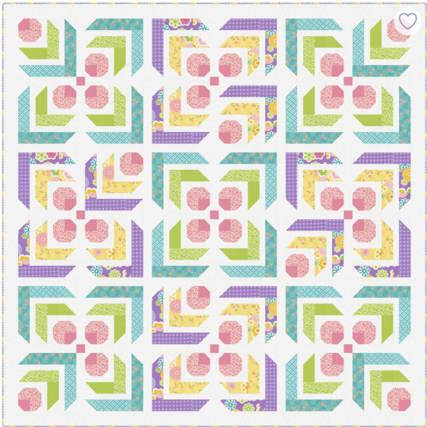 On the Bright Side Quilt KIT22460 by Me and My Sister Designs for Moda