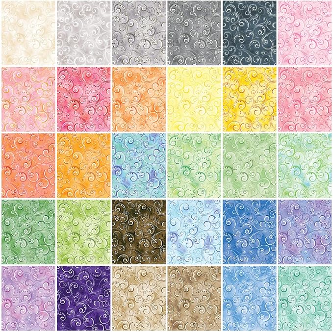 Pearl Splendor Layer Cake PSP10PK by Kanvas Studio for Benartex