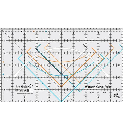 Wonder Curve Ruler SKW 93 by Sew Kind Of Wonderful