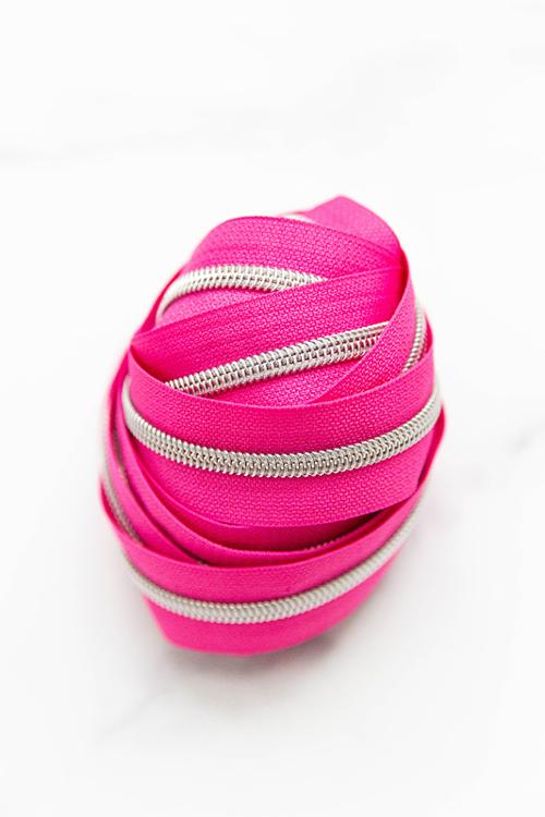 Zipper Tape #5 3yd Pink KAT ZIP1 by Knot And Thread
