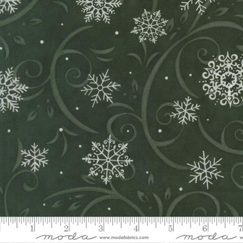 108" Wide Back When Snow Falls Holly 108043 16 by Deb Strain for Moda