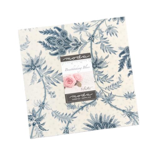 Breathtaking Blues Layer Cake® Precuts 44400LC by 3 Sisters for Moda
