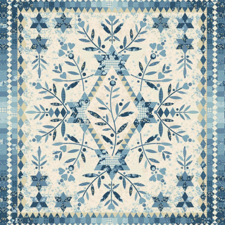 Kitchen Towel - Botanica LBQ-2216-H for Laundry Basket Quilts