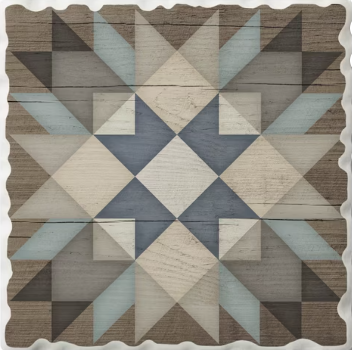 Starburst Single Tile Coaster 02-02160 by Thirstystone