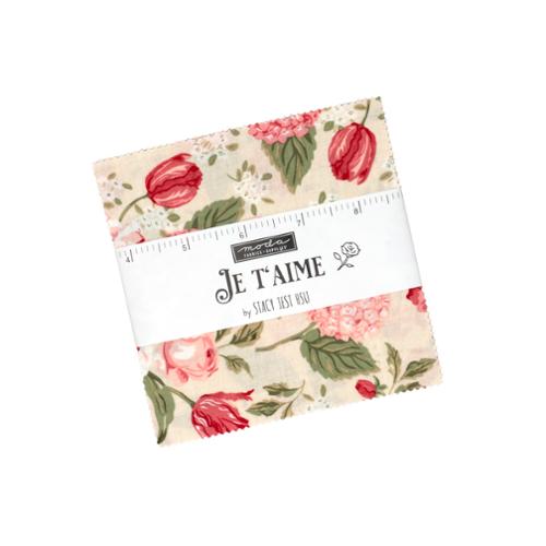 Je Taime Charm Pack 20990PP by Stacy lest Hsu for Moda