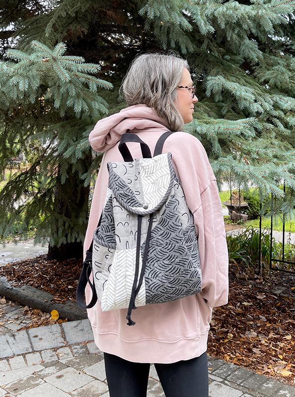 Pembina Backpack Pattern TBS 022 by Erin Kroeker for The Blanket Statement Quilt Co
