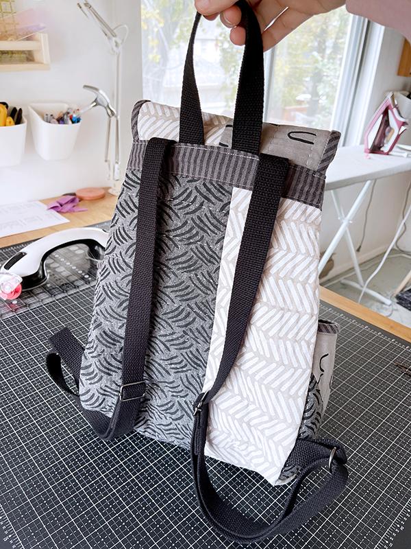Pembina Backpack Pattern TBS 022 by Erin Kroeker for The Blanket Statement Quilt Co