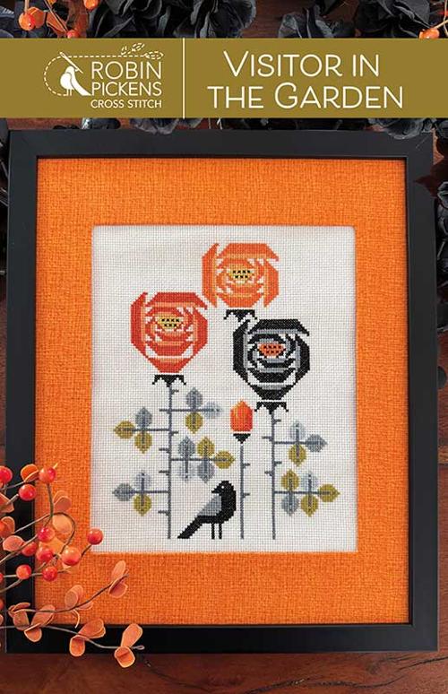 Visitor in the Garden Cross Stitch G RPCSP VG445 by Robin Pickens