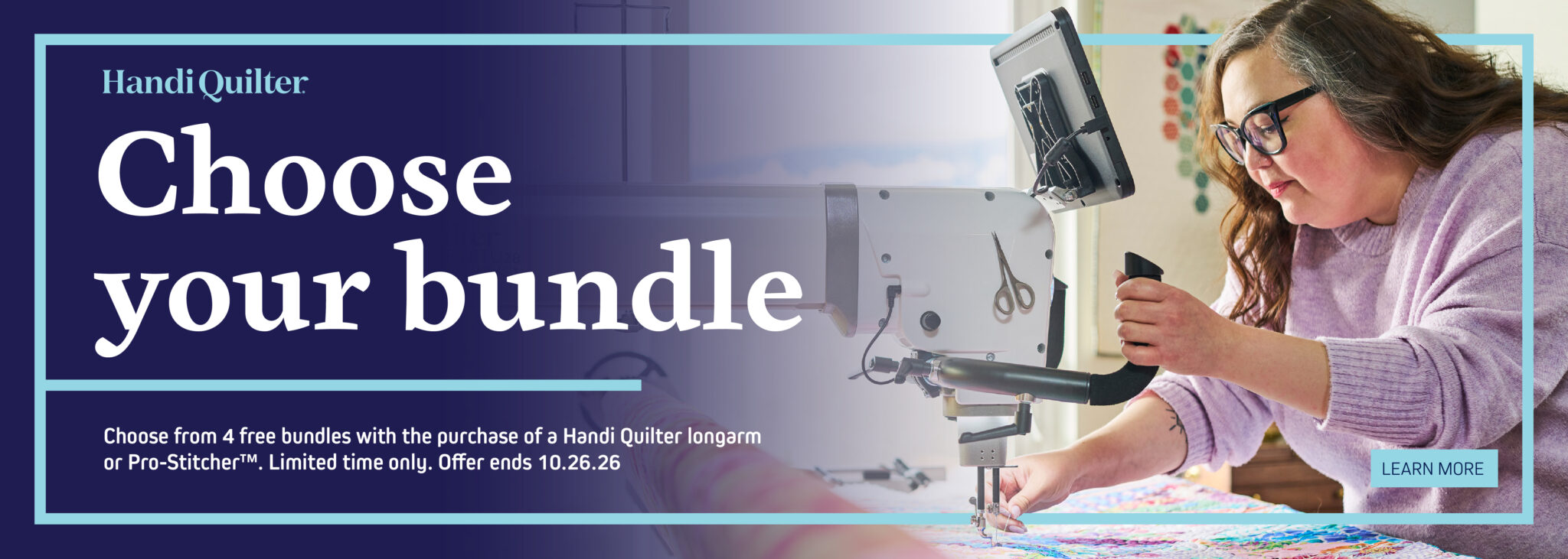 Handi Quilter Promotion September-October 2026